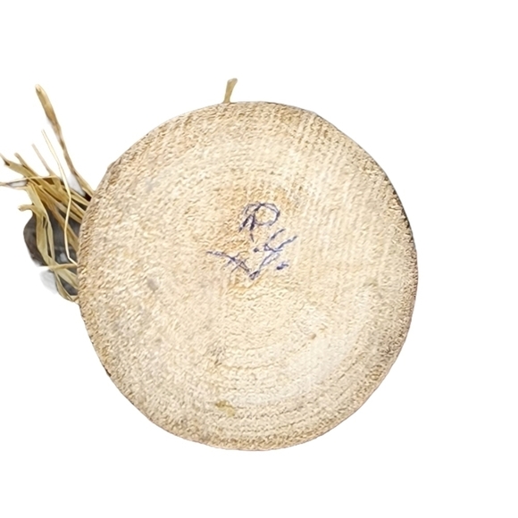 Navajo Indian hand carved painted Folk Art Signed Rooster wearing boots - Picture 9 of 11